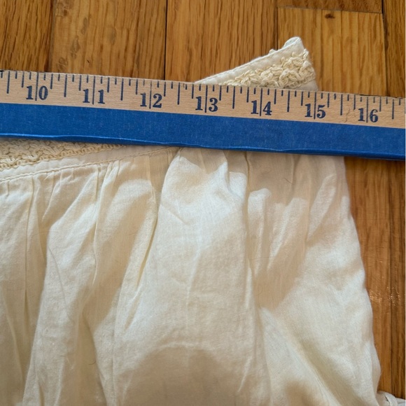 For The Republic pale yellow  skirt Size 10 (z) - Picture 5 of 12